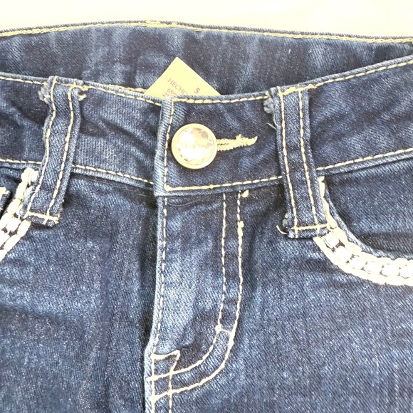 Faded Glory Girls Size 5 Bootcut Jeans with Embroidered Back Pockets - Picture 4 of 10